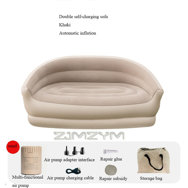 Outdoor Furniture Lounge - Automatic Inflatable Lazy Sofa Folding Music