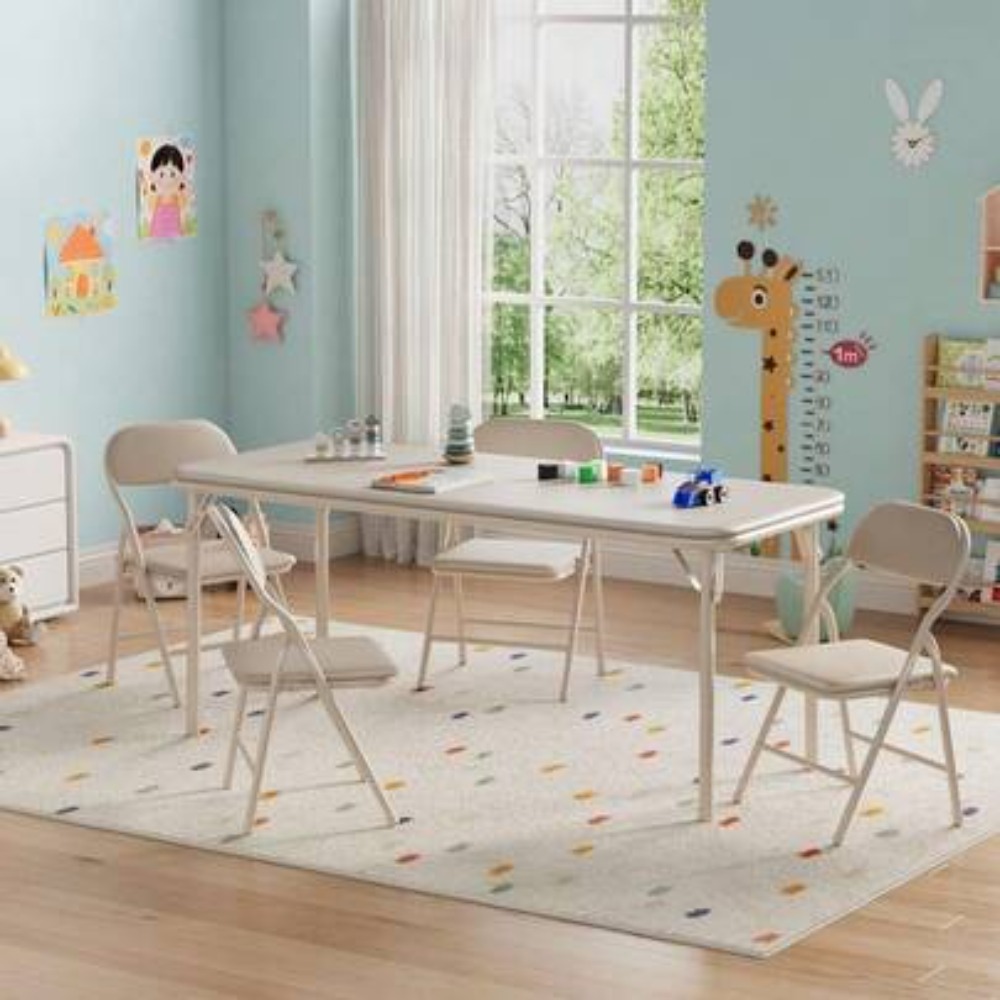 Outdoor Furniture Kids - Kids Activity Table Set Folding Play