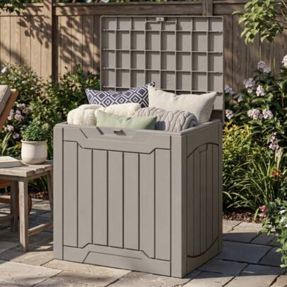 Outdoor Furniture Resin - 31 Gallon Waterproof Resin Outdoor Storage