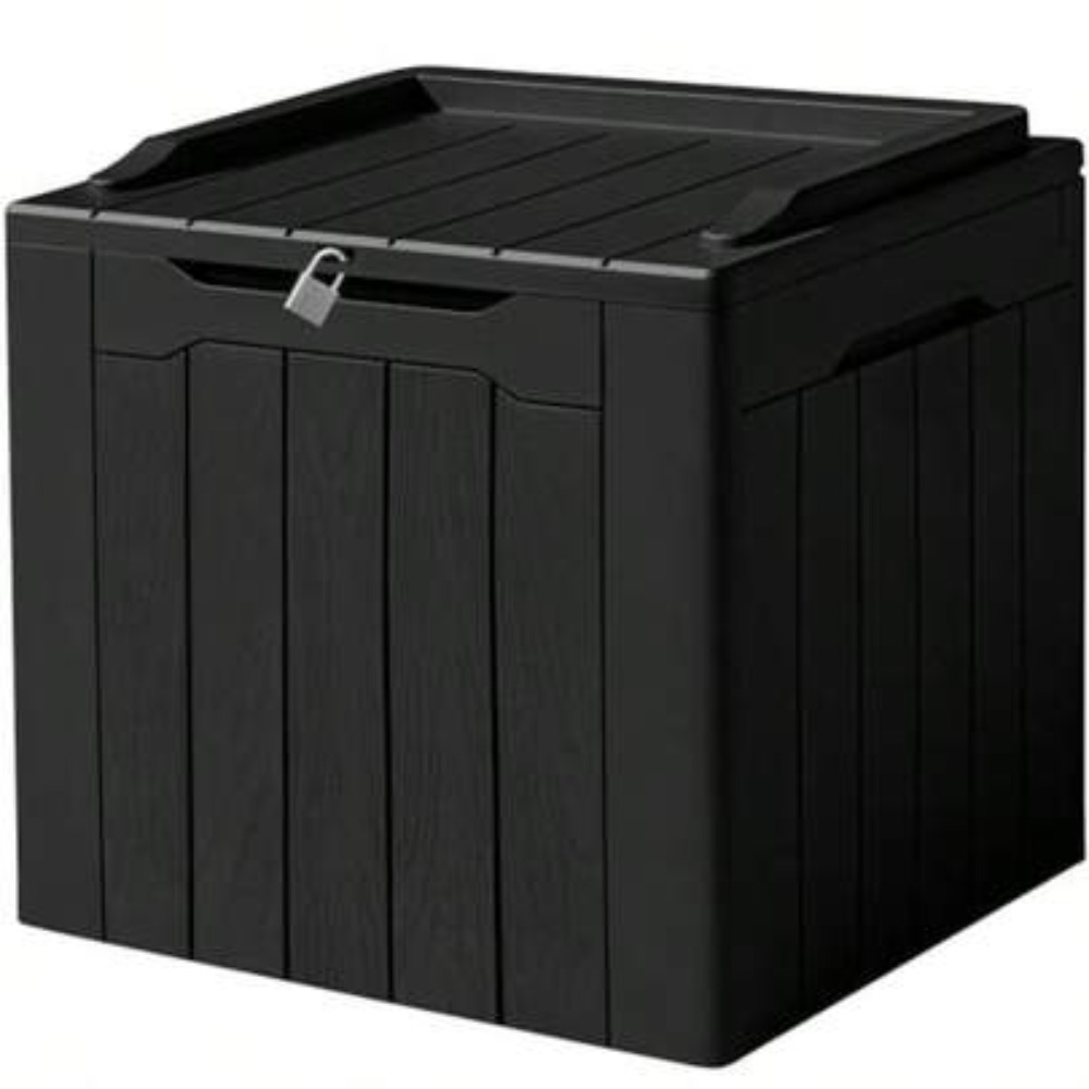 Outdoor Furniture Resin - Waterproof Outdoor Storage Box Resin Deck