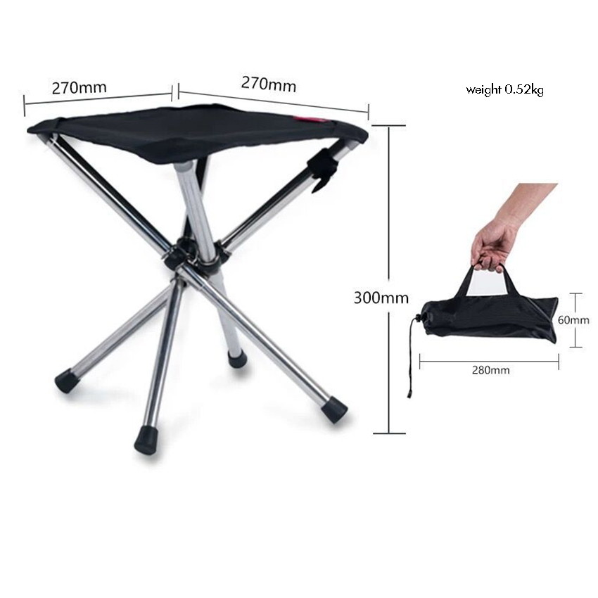 Outdoor Furniture Polywood - Compact and Lightweight Camping Stool, Portable