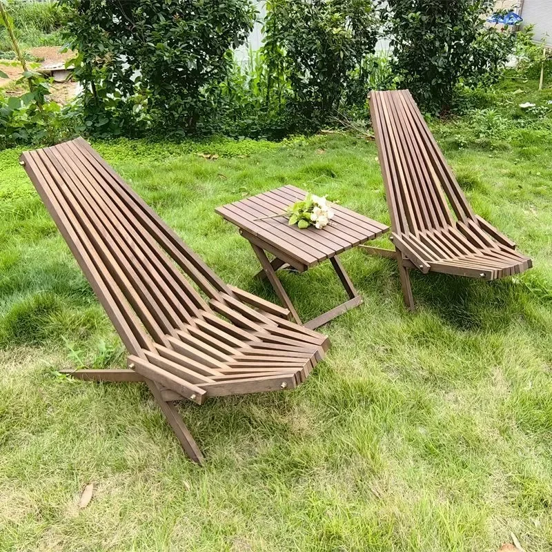 Outdoor Furniture Polywood - Folding Stool Folding Table Matching Table