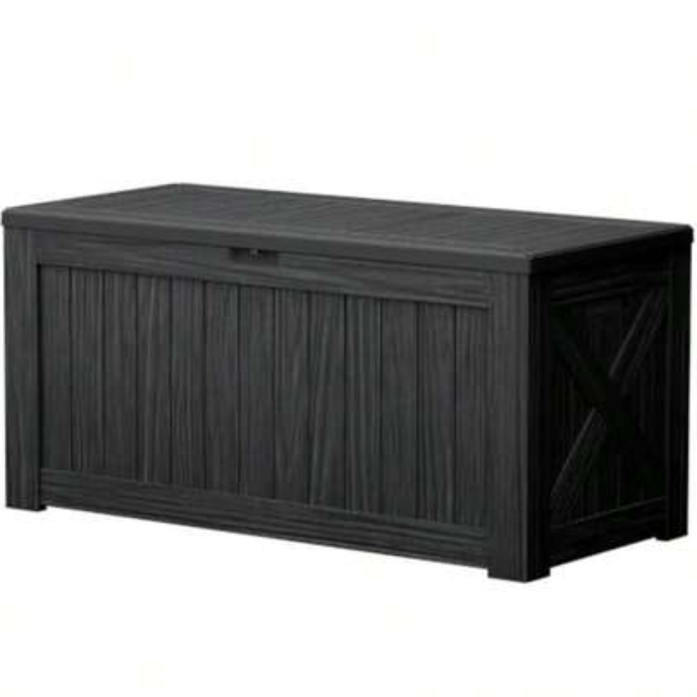 Outdoor Furniture Resin - 120 Gallon Deck Box Outdoor Storage