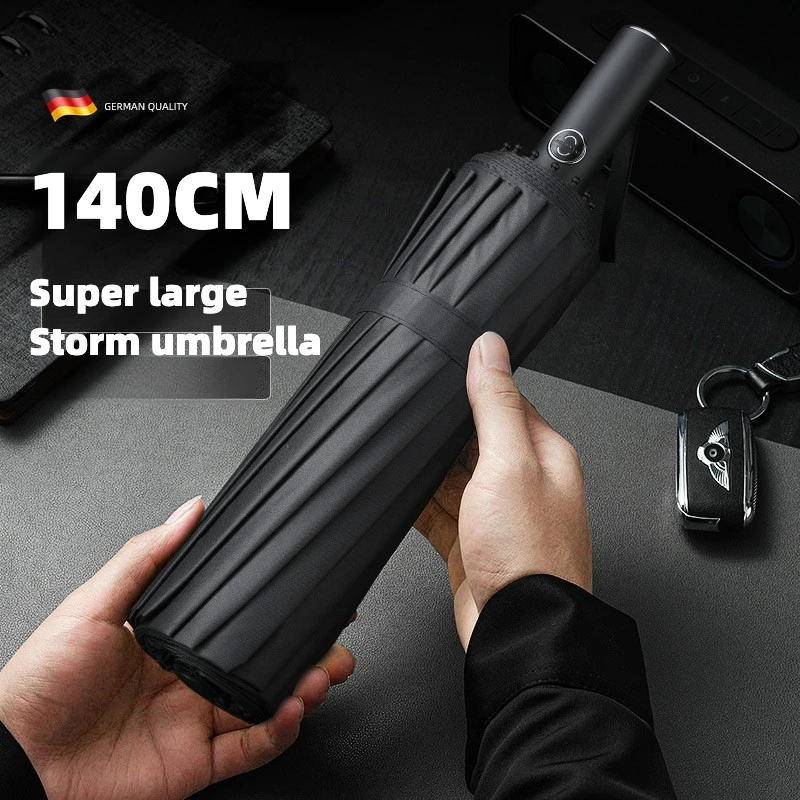Super Large 140CM Automatic Fo - đánh giá và giá Parasol Umbrella Large