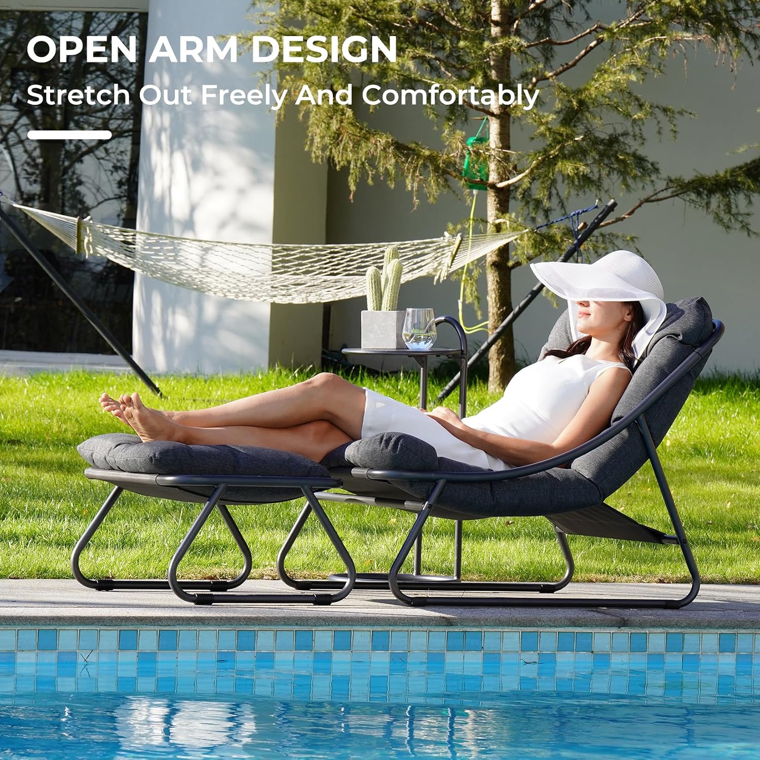 Outdoor Lounge Chair with Foot - đánh giá và giá Outdoor Furniture Lounge