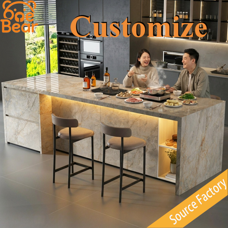 Square Solid Marble Island Cou - đánh giá và giá Outdoor Furniture Easy To Clean