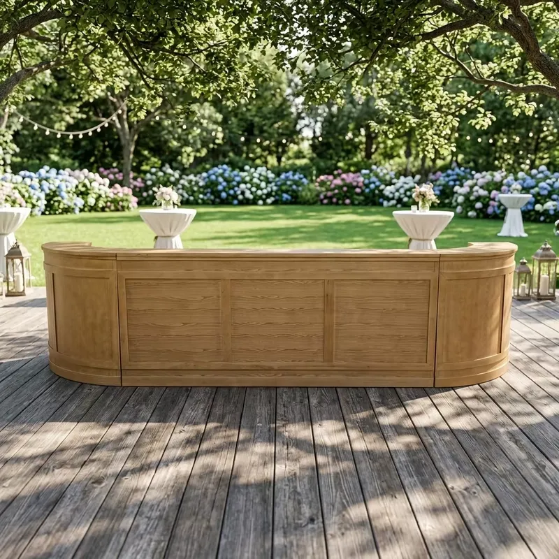 Solid Wood Outdoor Bar Table M - đánh giá và giá Outdoor Furniture Easy To Clean
