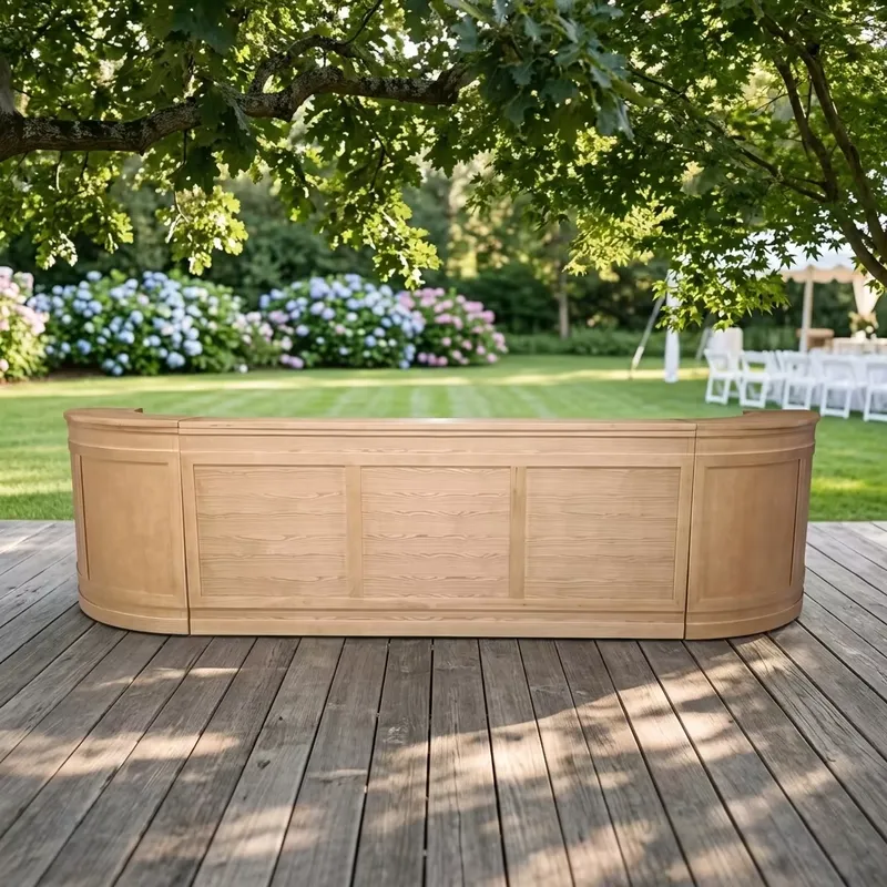 Solid Wood Outdoor Bar Table M - đánh giá và giá Outdoor Furniture Easy To Clean
