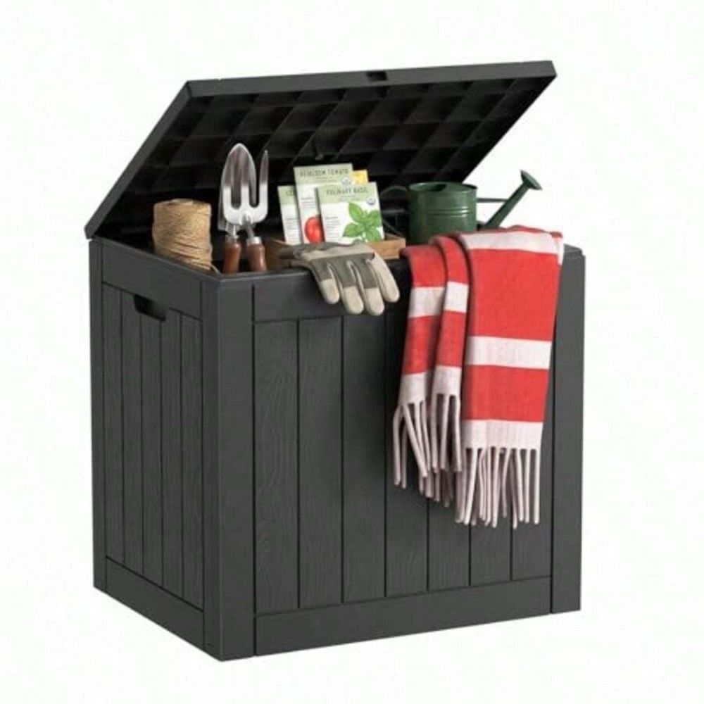 Outdoor Storage Box Resin Wate - đánh giá và giá Outdoor Furniture Resin