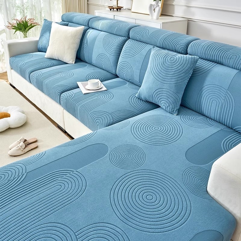 Elastic Jacquard Velvet Sofa C - đánh giá và giá Outdoor Furniture Xl