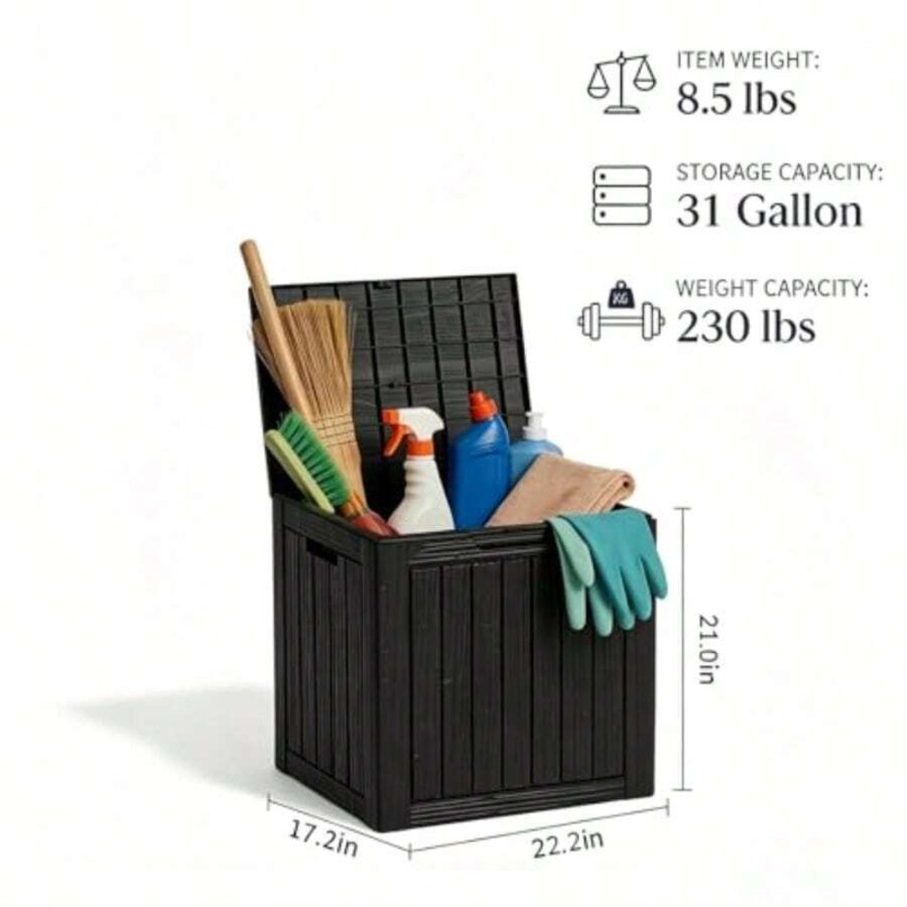 Waterproof Resin Outdoor Stora - đánh giá và giá Outdoor Furniture Resin