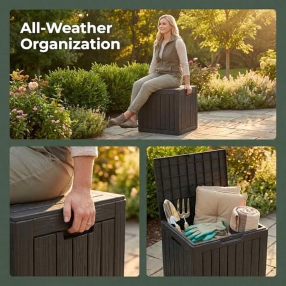 Waterproof Resin Outdoor Stora - đánh giá và giá Outdoor Furniture Resin