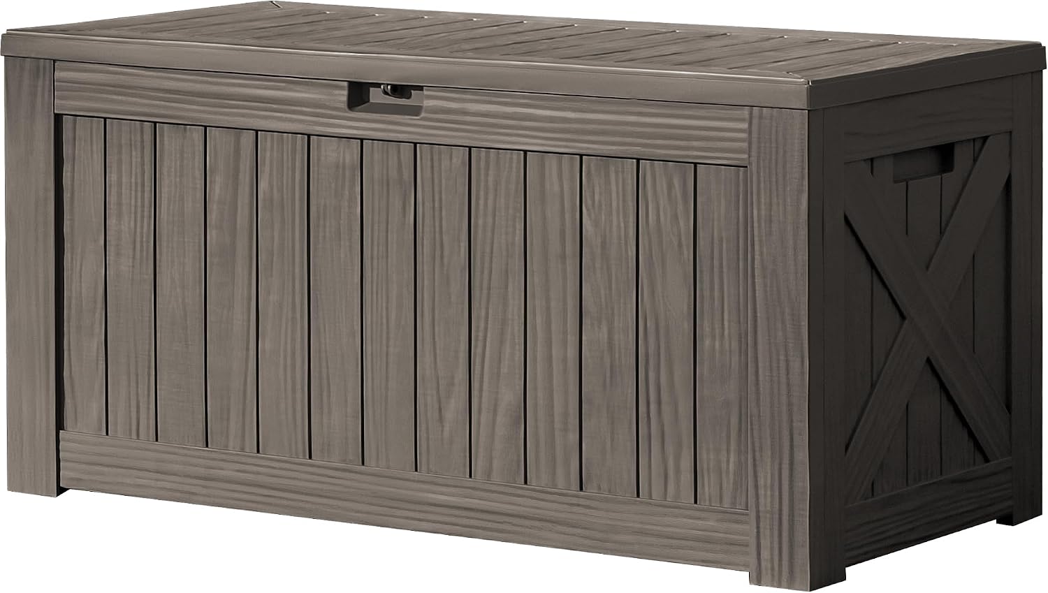 120 Gallon Large Deck Box Outd - đánh giá và giá Outdoor Furniture Resin