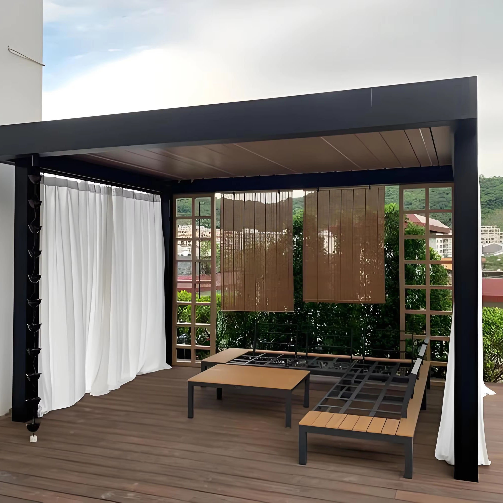 Various Sizes Aluminum Alloy R - đánh giá và giá Outdoor Furniture For Pool