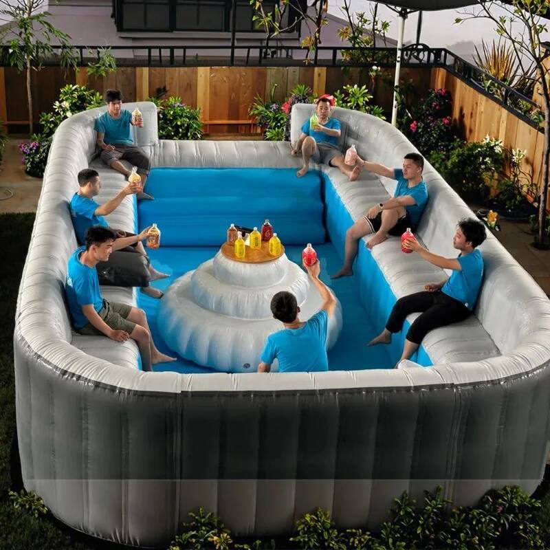 Commercial Customized Inflatab - đánh giá và giá Outdoor Furniture For Pool