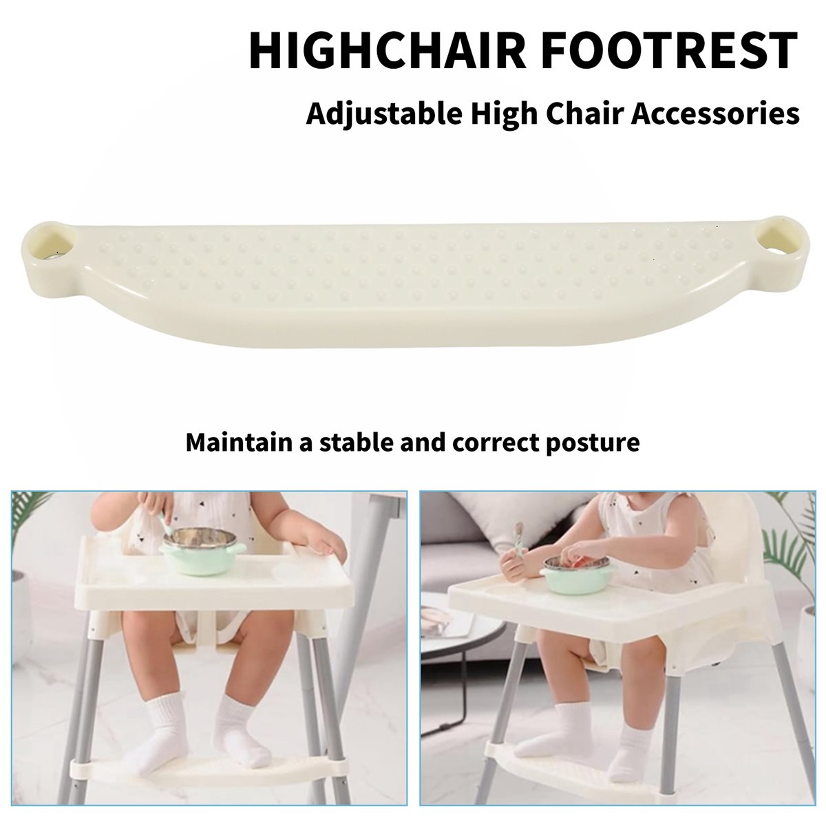 DT81 High Chair Foot Rest, Adj - đánh giá và giá Outdoor Furniture Ikea