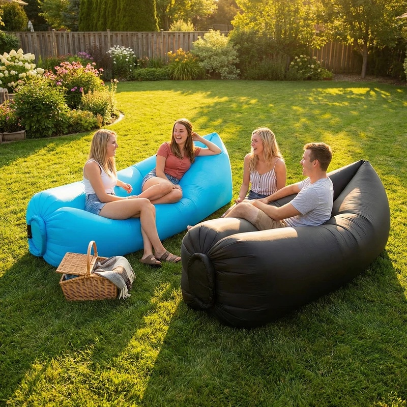 Portable Inflatable Sofa Loung - đánh giá và giá Outdoor Furniture For Pool
