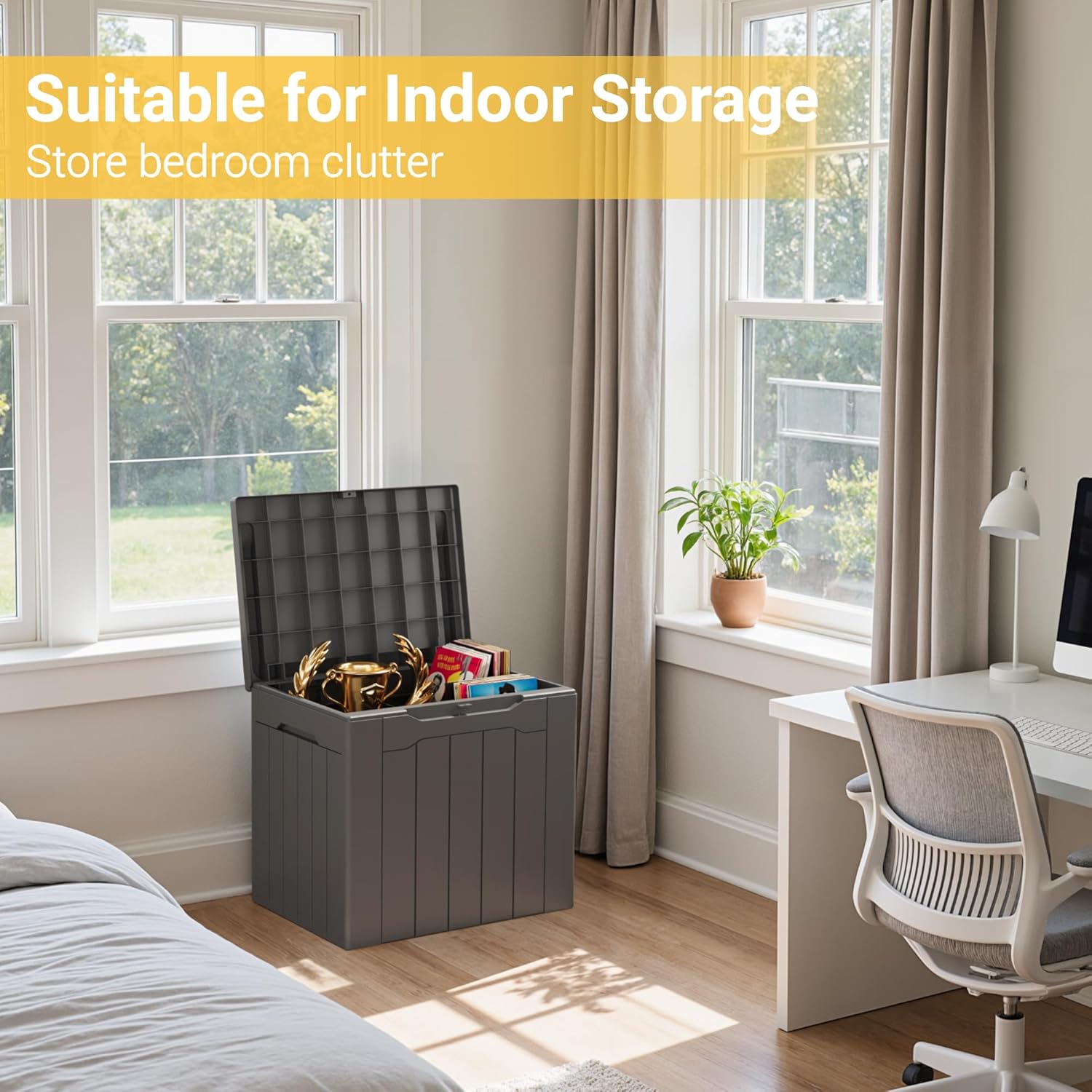 31 Gallon Outdoor Storage Box  - đánh giá và giá Outdoor Furniture For Pool