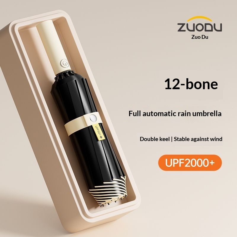 ZUODU Fully Automatic Reverse- - đánh giá và giá Parasol Umbrella Large