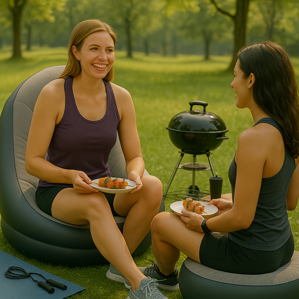 Inflatable Recliner Foldable I - đánh giá và giá Outdoor Furniture Lounge